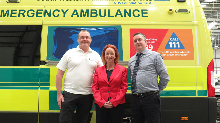 Judith Cummins MP Site Visit